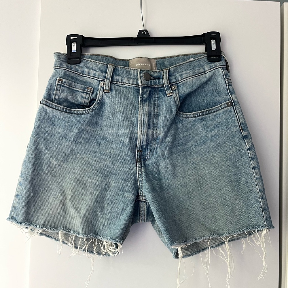 Everlane jean shorts